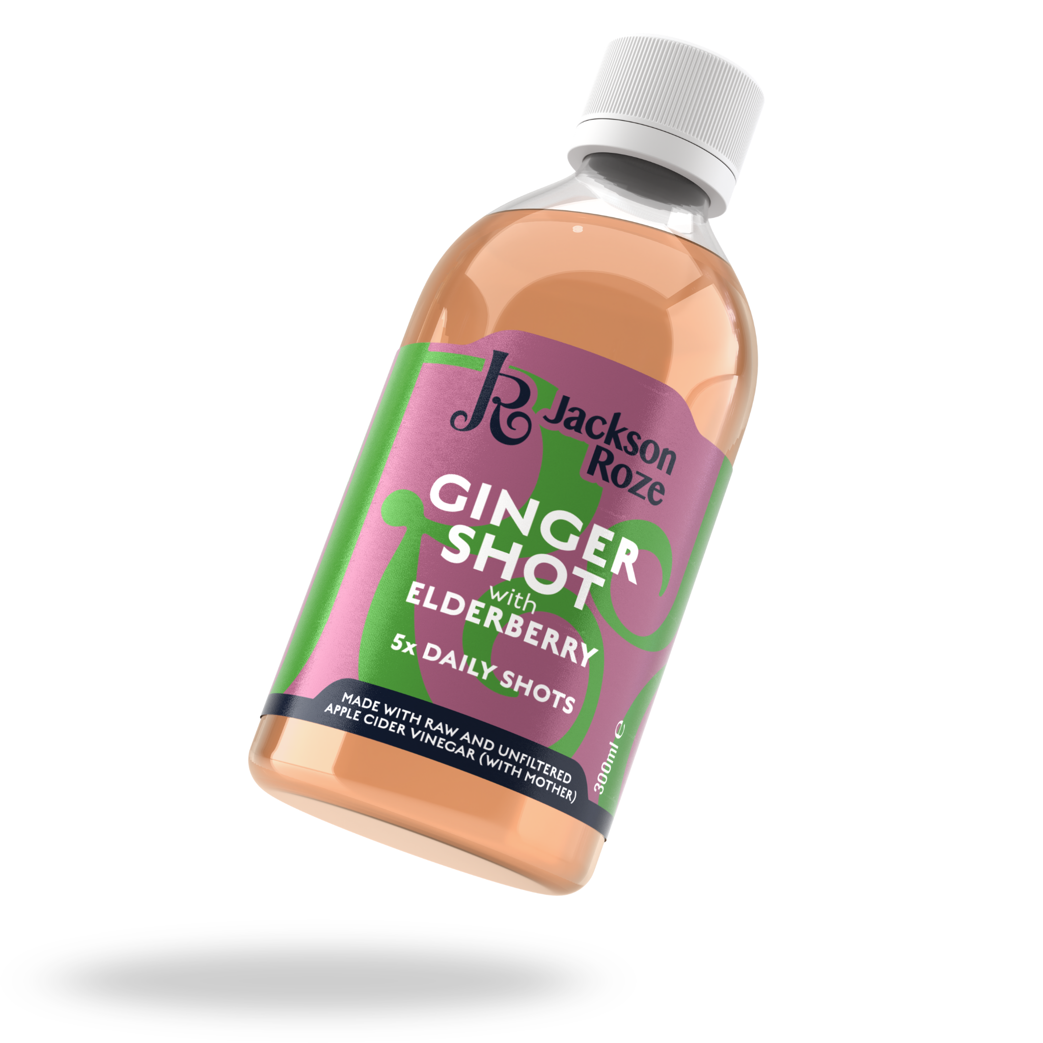 Ginger & Elderberrry | 300ml Dosing Bottle
