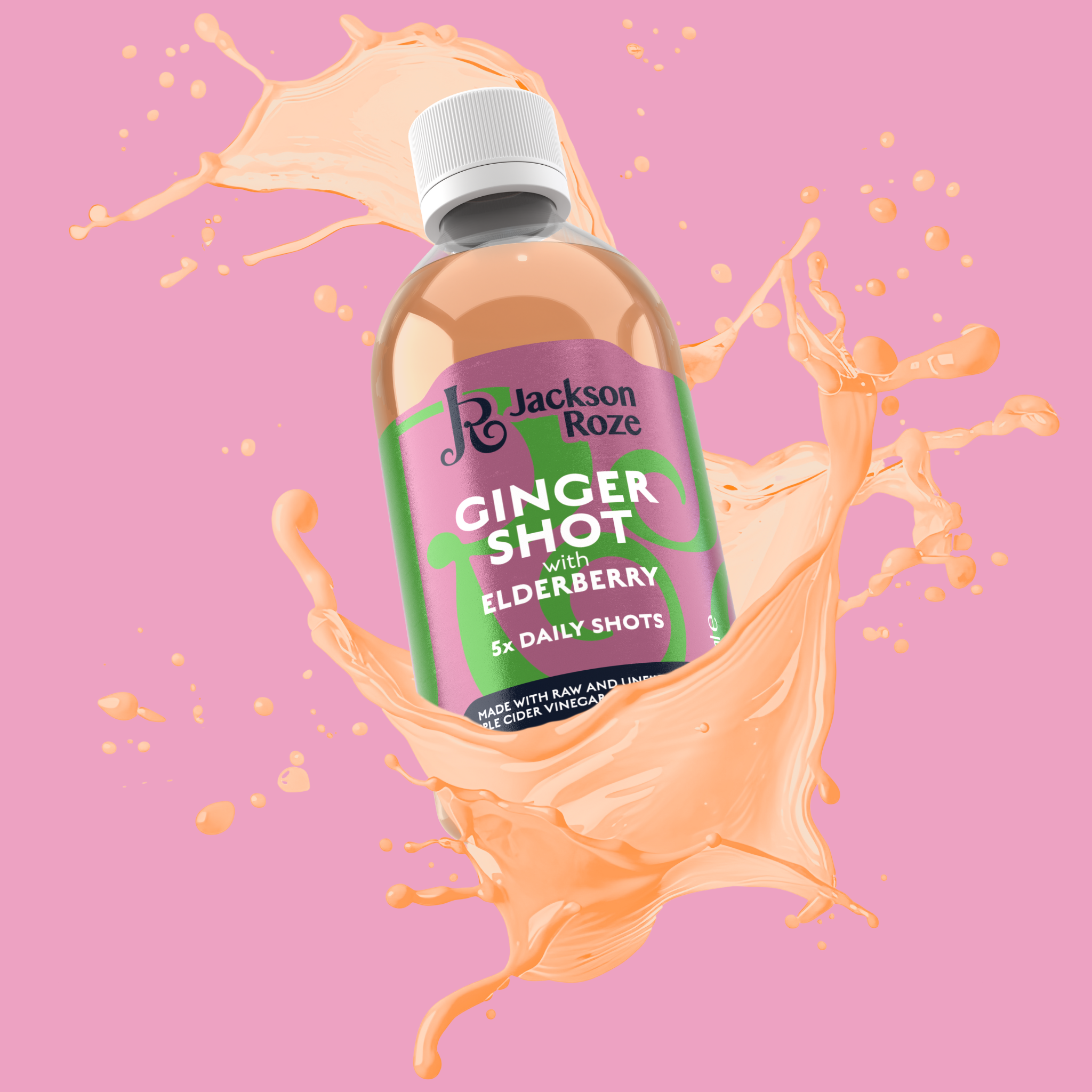 Ginger & Elderberrry | 300ml Dosing Bottle