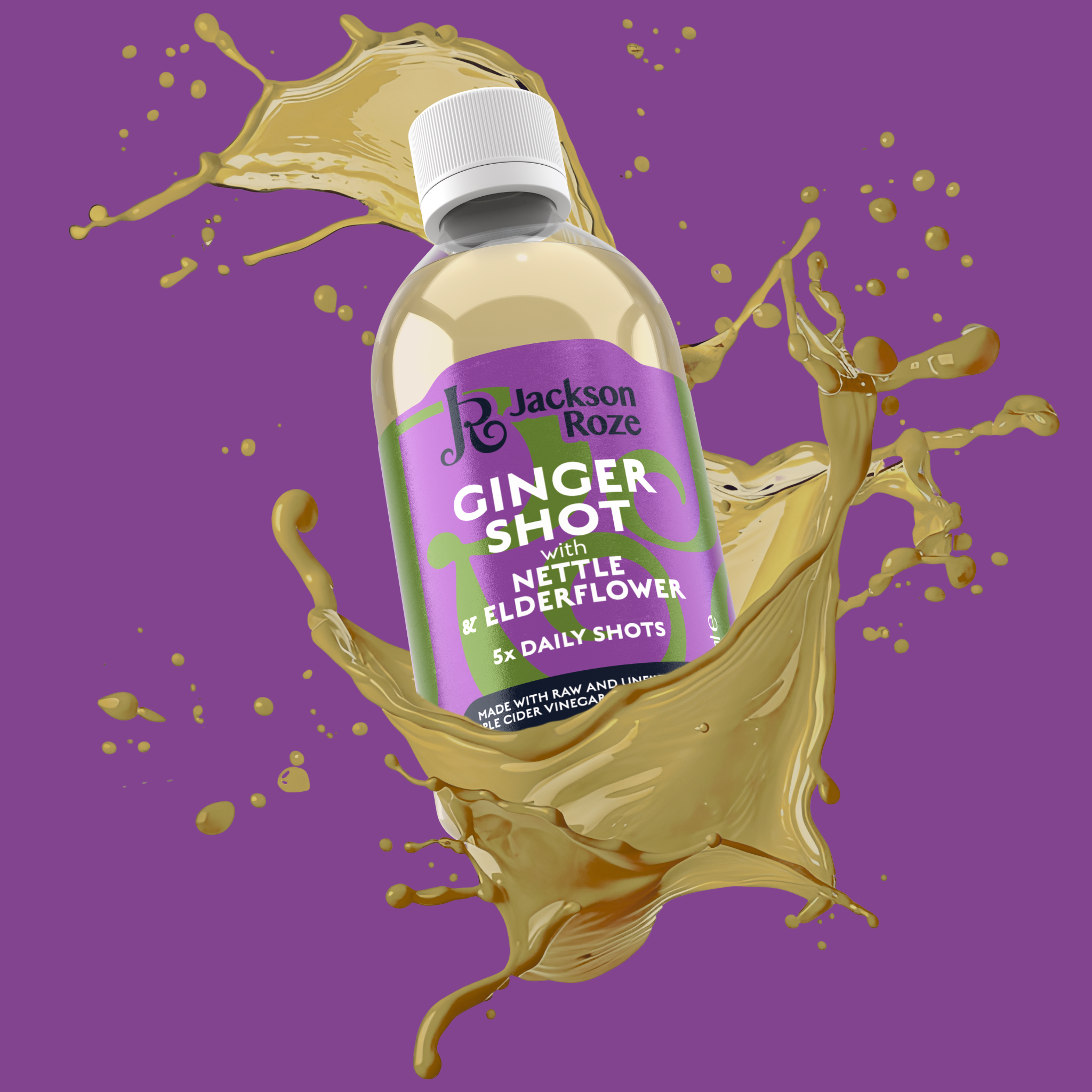 Ginger & Nettle & Elderflower | 300ml Dosing Bottle